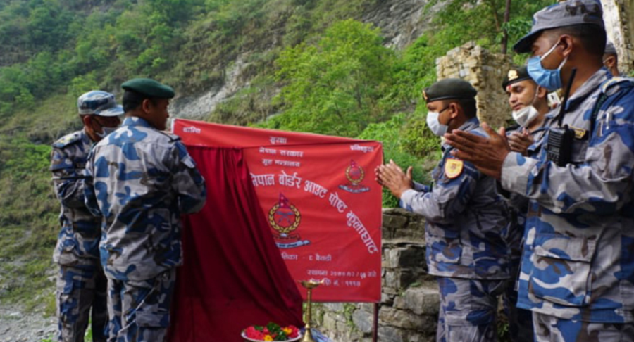 तिङ्करमा सशस्त्रको बीओपी : निर्माण शुरु नहुँदै म्याद सकिँदै